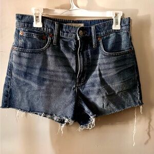 Madewell denim shorts